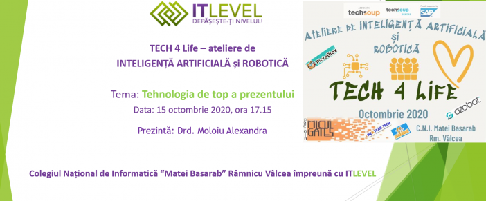 Atelier “Inteligenta Artificiala – tehnologia de top a prezentului”